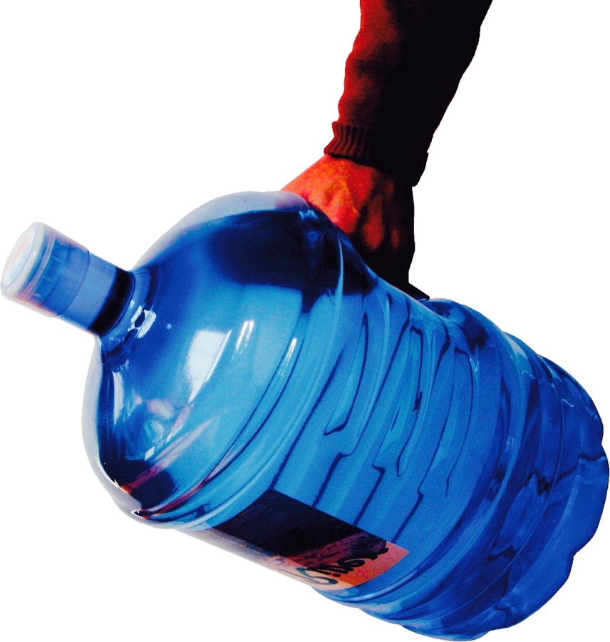 botella de agua de 5 galones